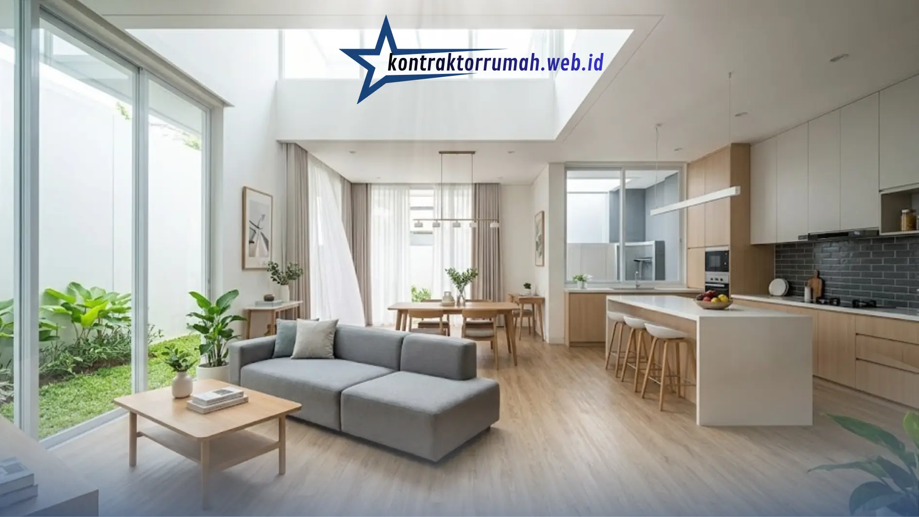 Tips Desain Interior Rumah Modern Minimalis Konsep Open Space
