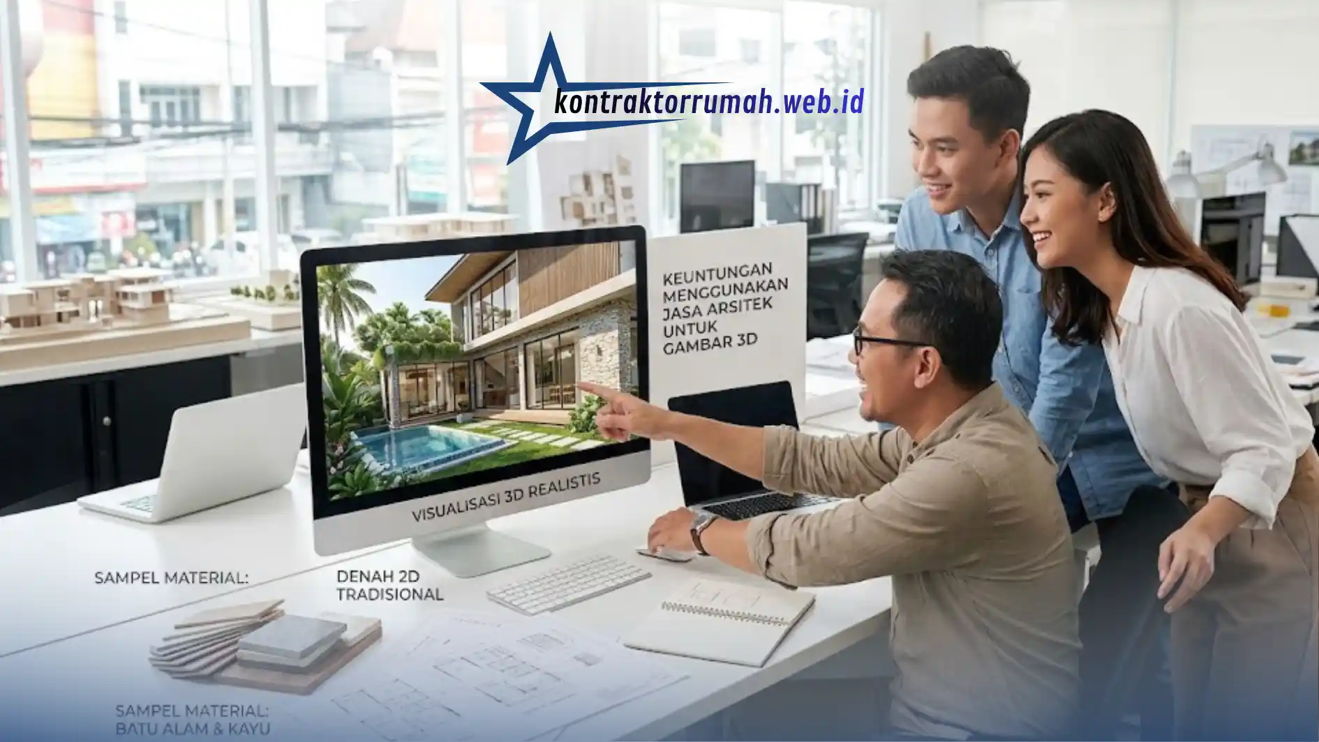 Manfaat Visualisasi 3D dari Jasa Arsitek Rumah Sebelum Bangun