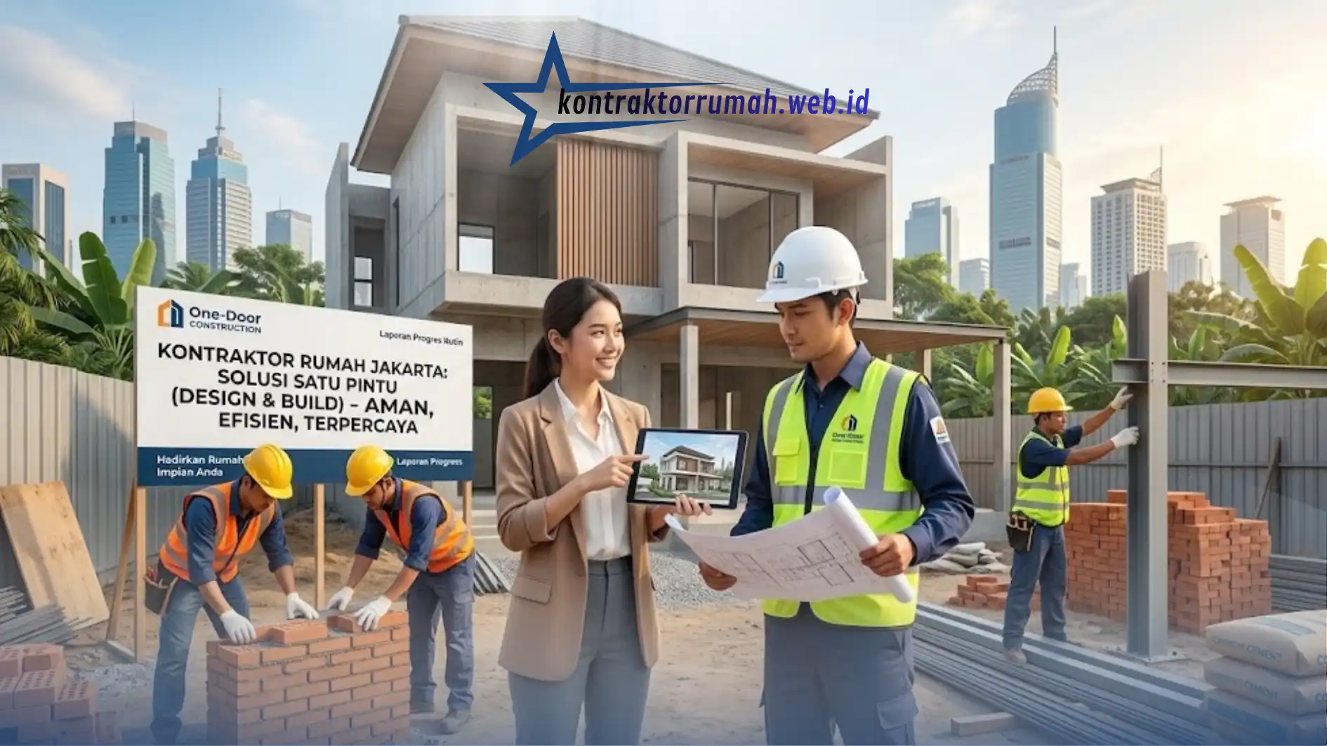 Kontraktor Rumah Jakarta: Solusi Konstruksi Satu Pintu