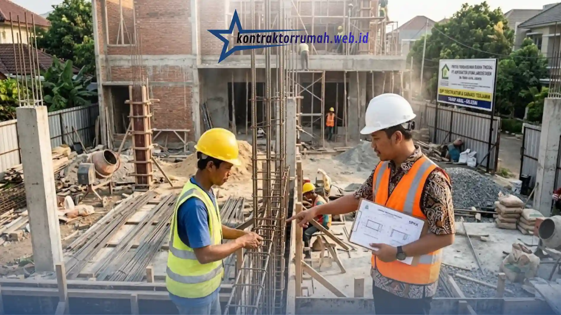 Panduan Kerja Jasa Kontraktor Rumah Tinggal dari Tahap Awal