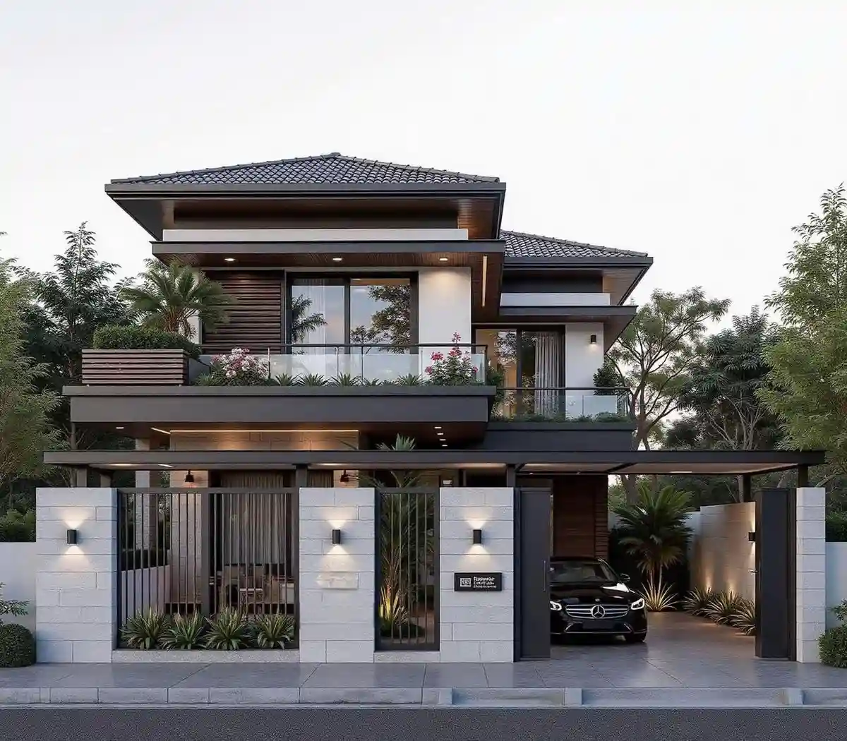 Fasad Rumah Riverside Sebelum Renovasi
